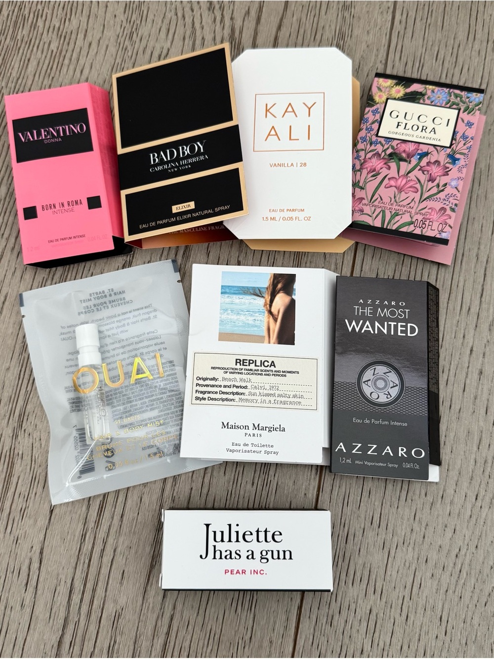 Assorted Designer Fragrance Sample Bundle
